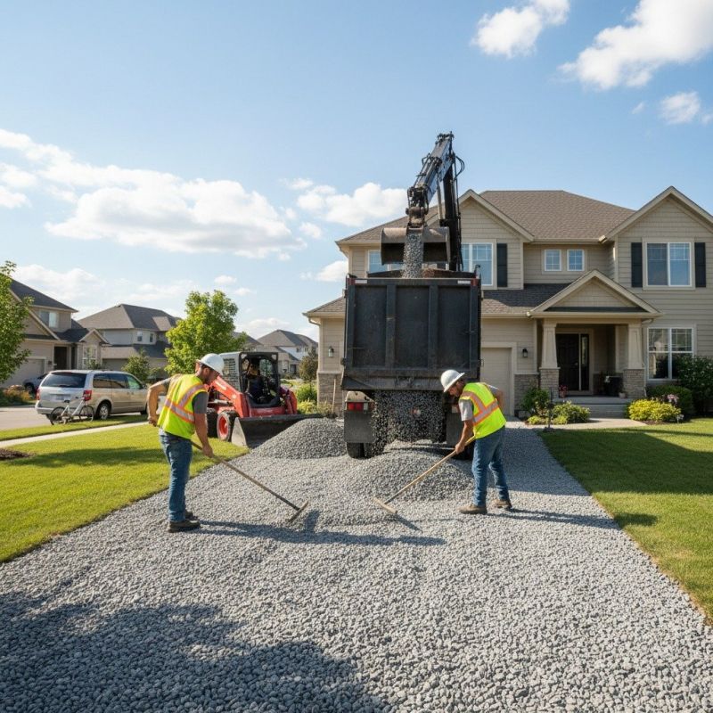 Gravel Pouring in Calvert County, MD